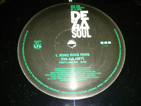 De La Soul : Ring Ring Ring (Ha Ha Hey) (12", RE)