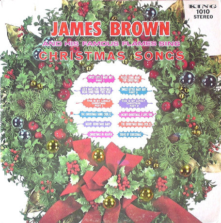 James Brown & The Famous Flames : Sing Christmas Songs (LP, Album)