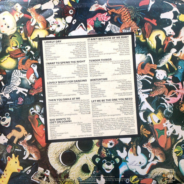 Bill Withers : Menagerie (LP, Album)
