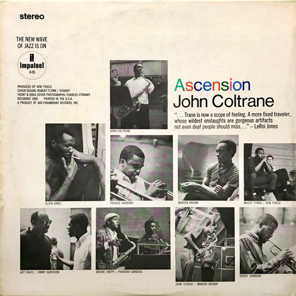 John Coltrane : Ascension (Edition II) (LP, Album, RE)