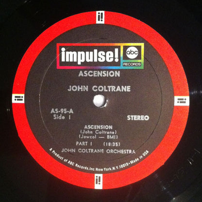 John Coltrane : Ascension (Edition II) (LP, Album, RE)