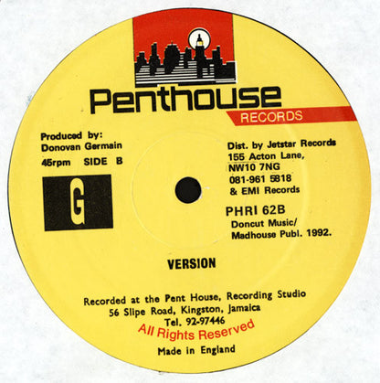 Beres Hammond : No More Pain (12")