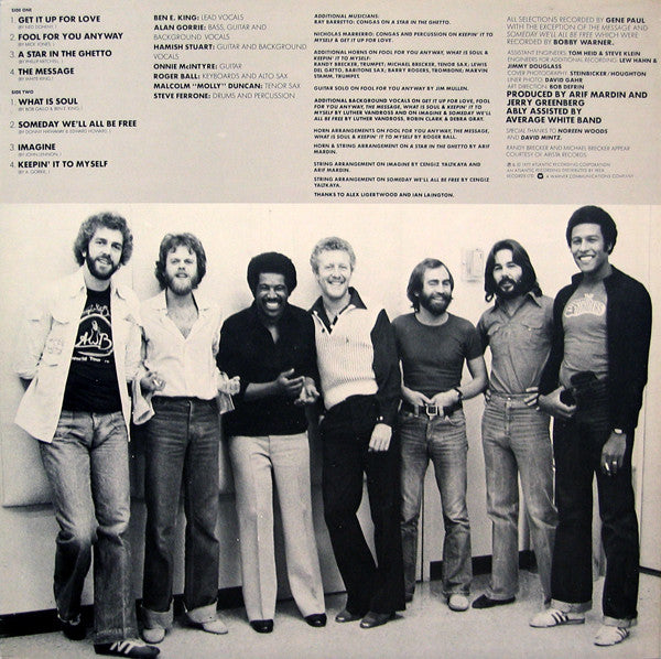 Average White Band & Ben E. King : Benny And Us (LP, Album)