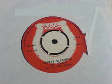 Big Youth / Glen Adams : Natty Warning / Turn Around (7")