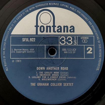 Graham Collier Sextet : Down Another Road (LP, Album)