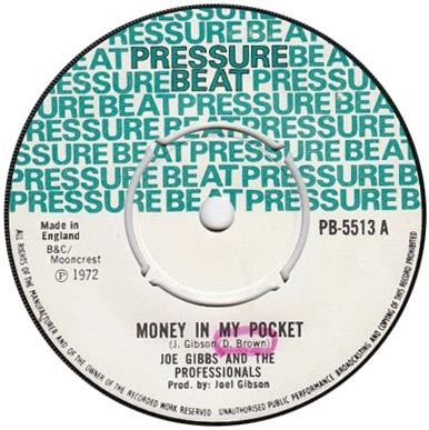 Dennis Brown : Money In My Pocket (7", Single)