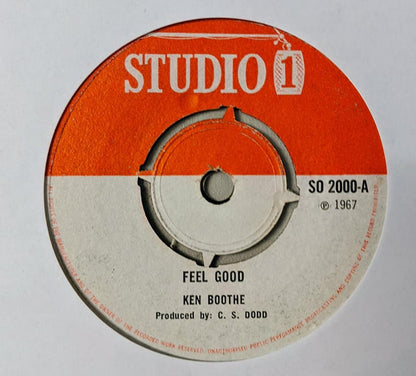 Ken Boothe : Feel Good  (7")