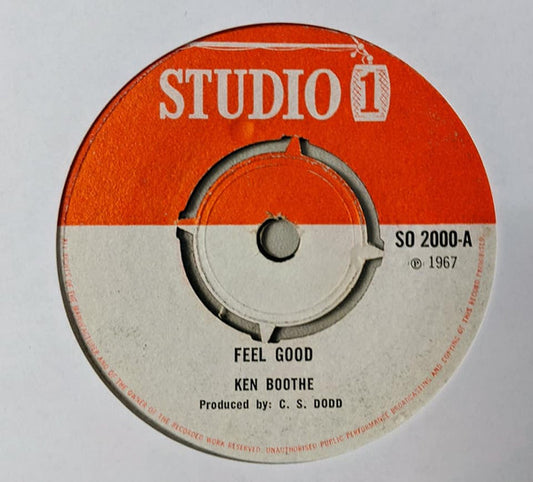 Ken Boothe : Feel Good  (7")