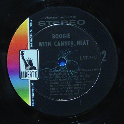 Canned Heat : Boogie With Canned Heat (LP, Album, Ind)