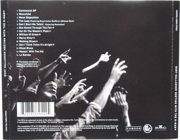 Rory Gallagher : Meeting With The G-Man+ (CD, RE)