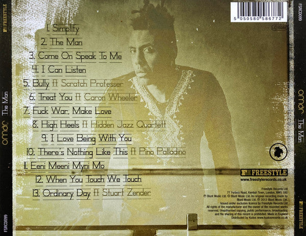 Omar : The Man (CD, Album)