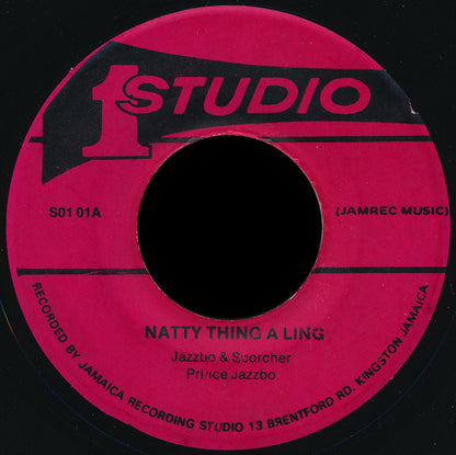 Prince Jazzbo : Natty Thing A Ling (7")