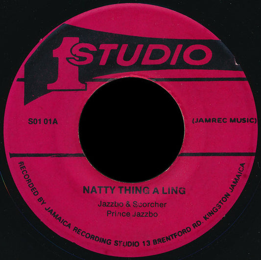 Prince Jazzbo : Natty Thing A Ling (7")