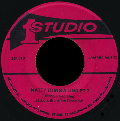 Prince Jazzbo : Natty Thing A Ling (7")