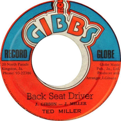 Jacob Miller : Back Seat Lover (7")