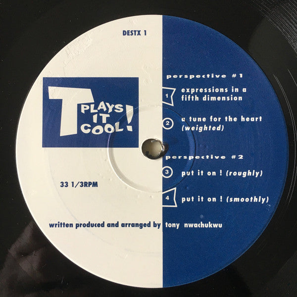 T Plays It Cool!* : Two Sides Of A Story EP (12", EP, Ltd)