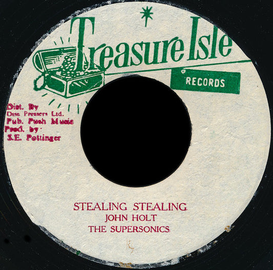 John Holt : Stealing Stealing (7", RE)