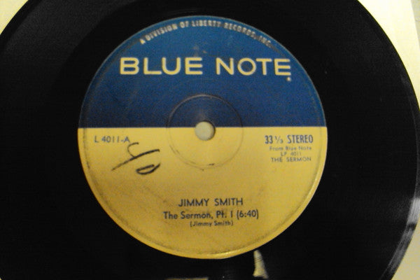 Jimmy Smith : The Sermon! (7", Jukebox)