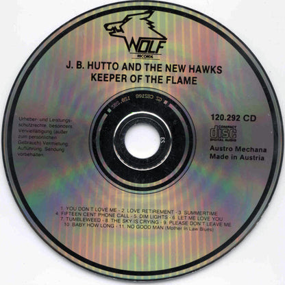J.B. Hutto And The New Hawks* : Keeper Of The Flame (CD, Album)