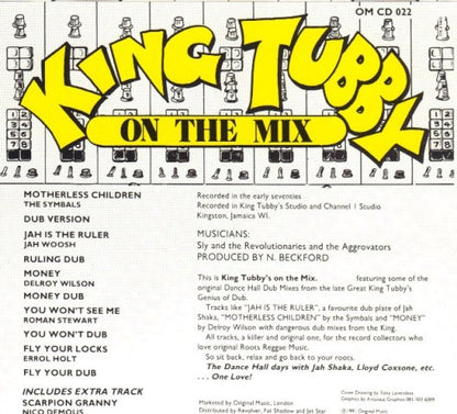 Various : King Tubby On The Mix (CD, Comp)