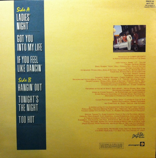 Kool & The Gang : Ladies' Night (LP, Album, RE)