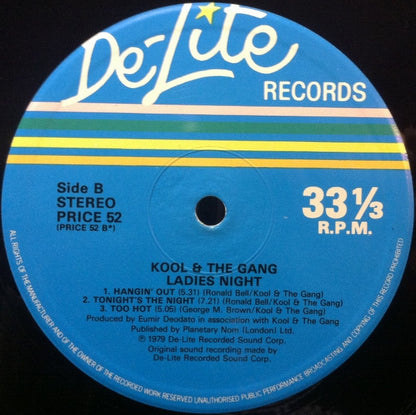 Kool & The Gang : Ladies' Night (LP, Album, RE)