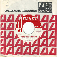 Tony Alvon & The Belairs : Stone Soul Candidate (7", Single, Promo)
