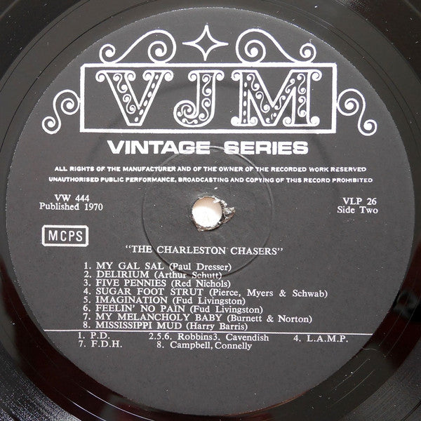 The Charleston Chasers With Miff Mole, Red Nichols, Jimmy Dorsey, Fud Livingston : 1925-1928 (LP, Comp)