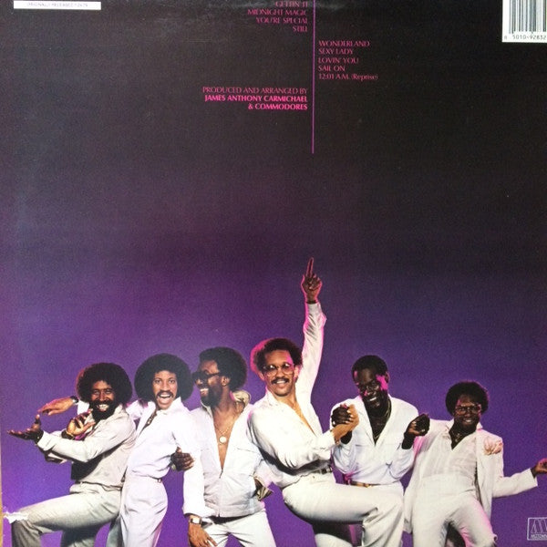 Commodores : Midnight Magic (LP, Album, RE)