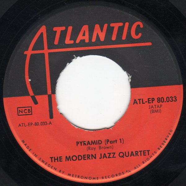 The Modern Jazz Quartet : Pyramid - Vol. 3 (7", EP)