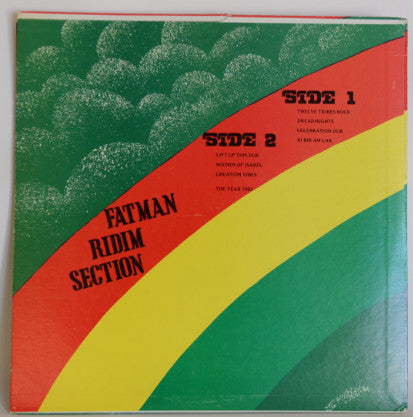 Fatman Riddim Section : Israel Tafari (LP, Whi)
