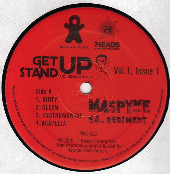Maspyke / BJ Digby aka Homeskillit : 54th Regiment / Family Stand (12")
