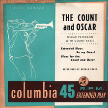 Oscar Peterson With Count Basie : The Count And Oscar (7", EP)