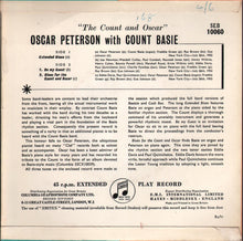 Oscar Peterson With Count Basie : The Count And Oscar (7", EP)