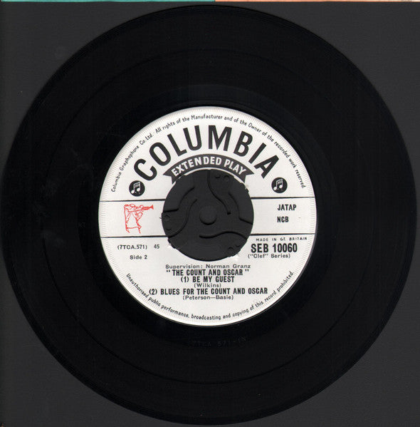 Oscar Peterson With Count Basie : The Count And Oscar (7", EP)