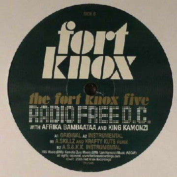 The Fort Knox Five : Radio Free D.C. (12")