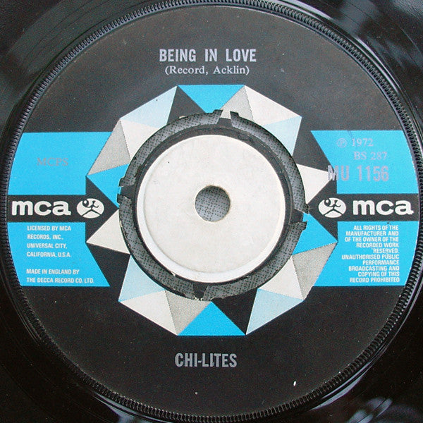 Chi-lites* : Oh Girl (7")