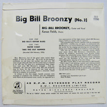 Big Bill Broonzy : Big Bill's Guitar Blues (7", EP)