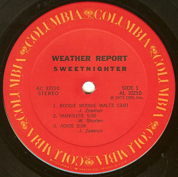 Weather Report : Sweetnighter (LP, Album)