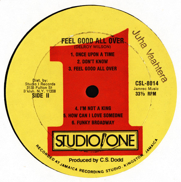 Delroy Wilson : Good All Over (LP, Album, RE)