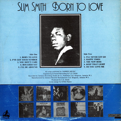 Slim Smith : Born To Love (LP, Album, RE)