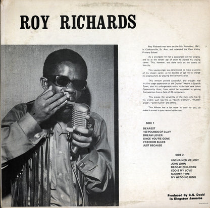 Roy Richards : Roy Richards (LP, Album, RP)