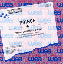 Prince : Money Don't Matter 2 Night (7", Single, Promo)