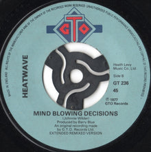 Heatwave : Always And Forever b/w Mind Blowing Decisions (7", Single)