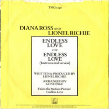 Diana Ross And Lionel Richie : Endless Love (7", Single, 4-P)