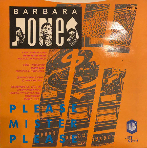 Barbara Jones : Please Mister Please (7", Single)