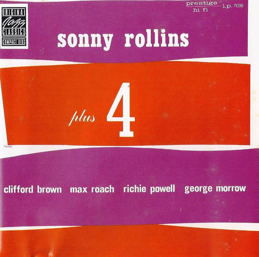 Sonny Rollins : Plus 4 (CD, Album, RE, RM)
