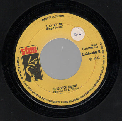 Frederick Knight : I've Been Lonely For So Long (7", Single, Lar)