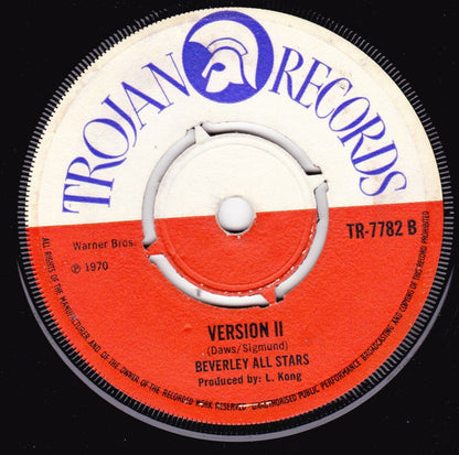 The Gaylads / Beverley's All Stars : It's All In The Game / Version II (7", Single)