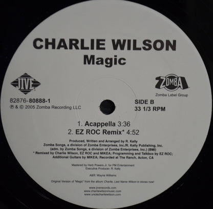 Charlie Wilson : Magic (12", Single)